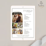 CANVA Template | Photography Pricing Template, Price Guide List for Photographers, Price Guide Template, Family Mini Session #Y23-PG1-CANVA