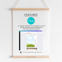 CANVA Airbnb Welcome Sign Template, Airbnb Rental Check Out Instruction Sign, Rental Welcome Sign, #Y23-AWS2-CANVA