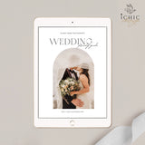 CANVA Wedding Photography Pricing Template, Price Guide List for Photographers, Price Guide Template, Wedding Minis #Y23-PG12-CANVA