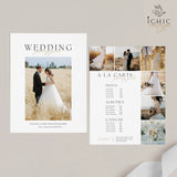 CANVA Template | Wedding Photography Pricing Template, Price Guide List for Photographers, Price Guide Template #Y23-PG17-CANVA