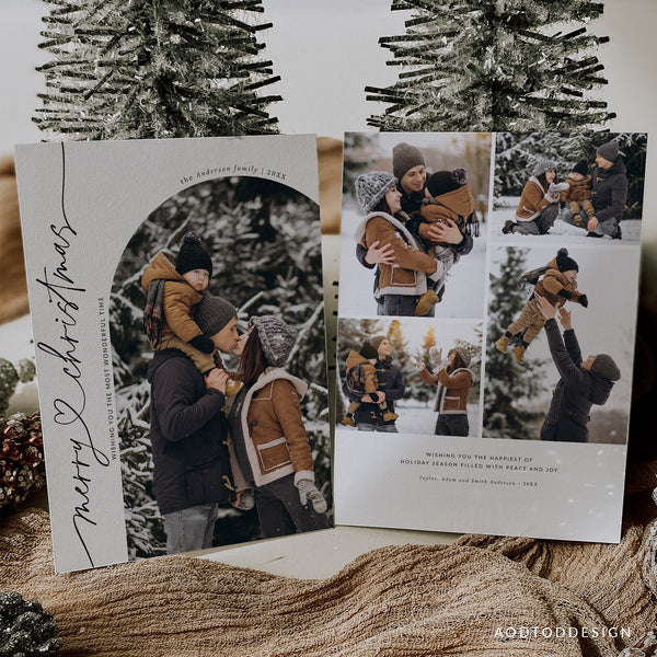 Merry Christmas Card Template, Christmas Breeze, New, Christmas, Card, Template, Photography, Photoshop, PSD, DIY #Y23-HD2-PSD
