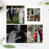 12x12 Wedding Album Template, Wedding Photo Book, Album, Wedding, Template, Photography, Photoshop, PSD, Instant Download #A002-PSD