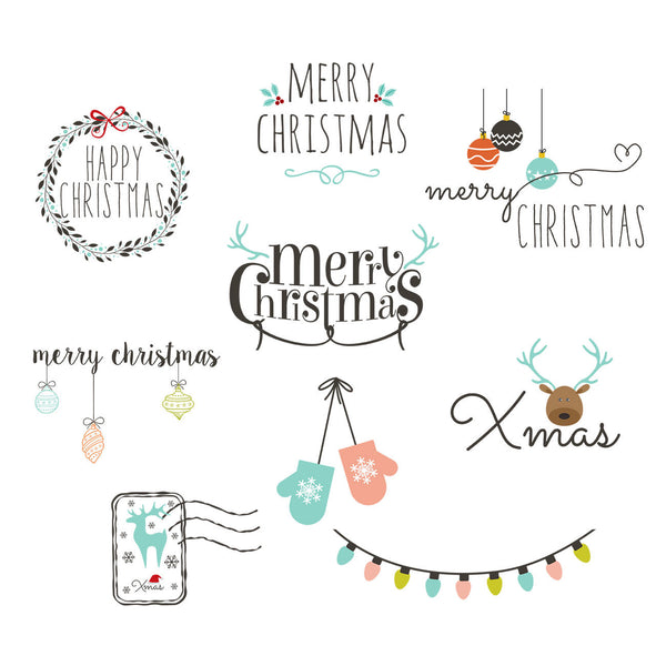 Christmas Overlays, New, Christmas, Overlays, Board, Card, Blog, Board, Website, Photography, Photoshop, PSD, Instant Download #FE4-PSD