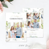Merry Christmas Card Template, Happy Christmas, New, Christmas, Card, Template, Photography, Photoshop, PSD, Instant Download #HD58-PSD