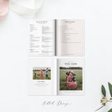 Magazine Templates (8 pages), Style Guide Template, Photography What to Wear, Family Styling Guide, 8 pages, Marketing, Photoshop, PSD Instant Download #MZ3-PSD