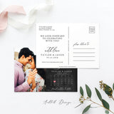 Save the Date Template, Photo Save The Date Template, Save Our Date Card, This Is Love, Photography, Photoshop, Instant Download #SD7-PSD