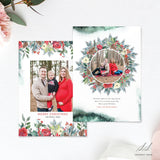 Online Merry Christmas Card Template, Christmas Breeze, New, Christmas, Card, Template, Photography,Printable, PDF JPEG PNG #Y21-HD18