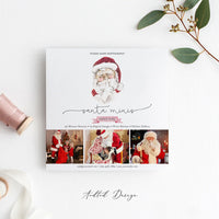Santa Mini Session Template, Christmas Truck, Holiday, Session, Marketing, Board, Photography, Photoshop, Instant Download #Y21-MB100-PSD