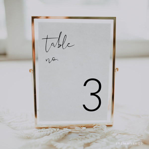 Online Modern Wedding Table Numbers, Printable Table Numbers, Rustic Table Numbers, Table Numbers Wedding, Corjl, PDF JPEG PNG #Y21-T7