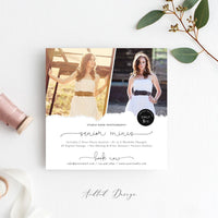 Senior Mini Session Template, Senior Minis, New, Marketing, Board, Card, Blog, Photography, Photoshop, PSD, Instant Download #Y20-MB73-PSD