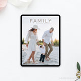 Family Photography Pricing Template, Price Guide List for Photographers, Price Guide Template, Photoshop #Y22-PG2-PSD