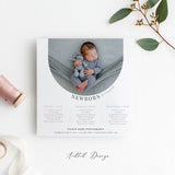 Newborn Photography Price List, Pricing Guide, Marketing Template, Newborn Pricing Template, Price List, Photoshop #Y22-NM5-PSD