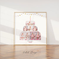 Cake Smash Collages & Blog Boards, First birthday, Collage, Board, Album, Blog, Photography, Photoshop, PSD, DIY #Y22-BB2-PSD