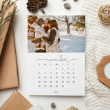 5x7 | 2023 Calendar Template, With Family, New, Calendar, Template, Board, Card, Photography, Photoshop, PSD, DIY #Y22-C1-PSD