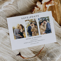 Save the Date Template, Photo Save The Date Template, Save Our Date Cards, This Is Love, Date, Photography, PSD #Y22-SD4-PSD