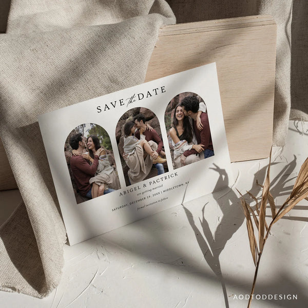 Save the Date Template, Photo Save The Date Template, Save Our Date Cards, This Is Love, Date, Photography, PSD #Y22-SD5-PSD