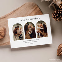 Minimalist Merry Christmas Card Template, Christmas Breeze, New, Christmas, Card, Template, Photography, Photoshop, PSD #Y22-HD2-PSD