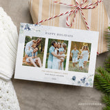 Merry Christmas Card Template, Christmas Breeze, New, Christmas, Card, Template, Photography, Photoshop, PSD, DIY #Y22-HD4-PSD