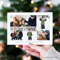 Minimalist Merry Christmas Card Template, Christmas Breeze, New, Christmas, Card, Template, Photography, Photoshop, PSD #Y22-HD12-PSD