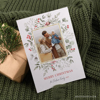 Merry Christmas Card Template, Christmas Breeze, New, Christmas, Card, Template, Photography, Photoshop, PSD #Y22-HD15-PSD