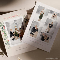 Merry Christmas Card Template, Christmas Breeze, New, Christmas, Card, Template, Photography, Photoshop, PSD #Y22-HD20-PSD