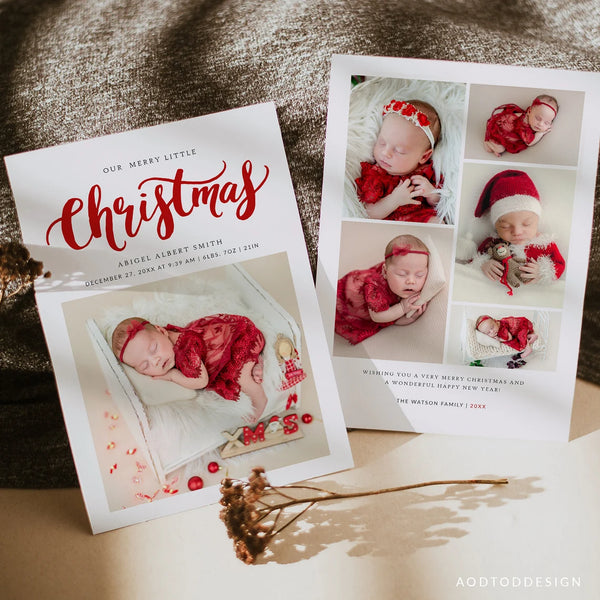 Merry Christmas Card Template, Christmas Breeze, New, Christmas, Card, Template, Photography, Photoshop, PSD, DIY #Y22-HD9-PSD