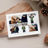 Minimalist Merry Christmas Card Template, Christmas Breeze, New, Christmas, Card, Template, Photography, Photoshop, PSD #Y22-HD12-PSD