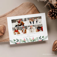 Merry Christmas Card Template, Christmas Breeze, New, Christmas, Card, Template, Photography, Photoshop, PSD #Y22-HD19-PSD