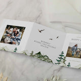 5x5 Trifold Design Christmas Card Photography Template, Holiday Card Photography Template, Photoshop , DIY PSD #Y22-HD36-PSD