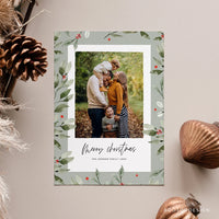 Merry Christmas Card Template, Christmas Breeze, New, Christmas, Card, Template, Photography, Photoshop, PSD, DIY #Y22HD29-PSD
