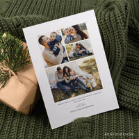 Minimalist Merry Christmas Card Template, Christmas Breeze, New, Christmas, Card, Template, Photography, Photoshop, PSD #Y22-HD44-PSD