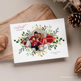Merry Christmas Card Template, Christmas Breeze, New, Christmas, Card, Template, Photography, Photoshop, PSD #Y22-HD47-PSD