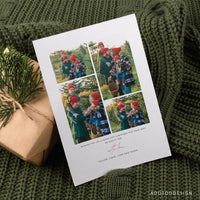 Merry Christmas Card Template, Christmas Breeze, New, Christmas, Card, Template, Photography, Photoshop, PSD, DIY #Y22-HD40-PSD