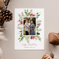 Merry Christmas Card Template, Christmas Breeze, New, Christmas, Card, Template, Photography, Photoshop, PSD, DIY #Y22-HD52-PSD
