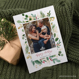 Minimalist Merry Christmas Card Template, Christmas Breeze, New, Christmas, Card, Template, Photography, Photoshop, PSD #Y22-HD45-PSD