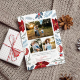 Merry Christmas Card Template, Christmas Breeze, New, Christmas, Card, Template, Photography, Photoshop, PSD, DIY #Y22-HD69-PSD