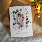 Merry Christmas Card Template, Christmas Breeze, New, Christmas, Card, Template, Photography, Photoshop, PSD, DIY #Y22-HD72-PSD