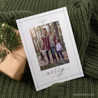 Year in review Christmas Card Template(For 1 Kid), Happy Christmas, Christmas, Card Template, Photography, Photoshop, PSD #Y22-HD65-PSD