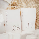 Online Minimalist Wedding Table Numbers, Table Numbers, Rustic Table Numbers, Table Numbers Wedding, Corjl, PDF JPEG PNG #Y22-T2