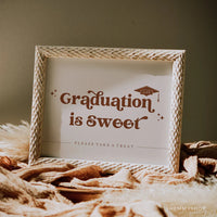 Online Graduation Advice Sign Template, Advice and Wishes Sign, Wishes Graduate, Advice and Wishes Sign, High School PDF JPEG PNG #Y22-GS3