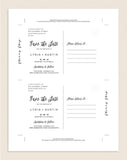 Save the Date Postcard Template, Blush Save the Date, Rustic Save the Date, Blush Wedding Template, Wedding Printable Template #SD009 (PDF)