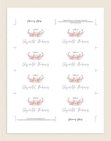 Wedding Place Cards, Wedding Place Card Printable, Place Card Template, Wedding Printable, Rustic Wedding, PDF Instant Download #PC016 (PDF)
