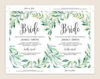 Bridal Shower Invitation, Bridal Shower Wedding Printable, Wedding Shower Template, Shower Invite, PDF Instant Download #BSI001 (PDF)