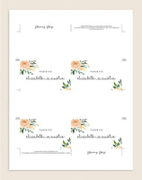Wedding Place Cards, Wedding Place Card Printable, Place Card Template, Wedding Printable, Rustic Wedding, Instant Download #PC006 (PDF)