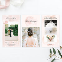 Wedding Instagram Stories Bundle, Instagram Stories Template, Instagram, Stories, Photography, Photoshop, PSD, Instant Download #SM9-PSD