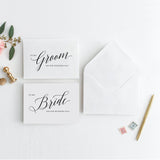 Online Wedding Day Card, To My Bride and Groom, To My Groom Card, To My Bride Card, To My Husband Card, PDF JPEG PNG #WC001