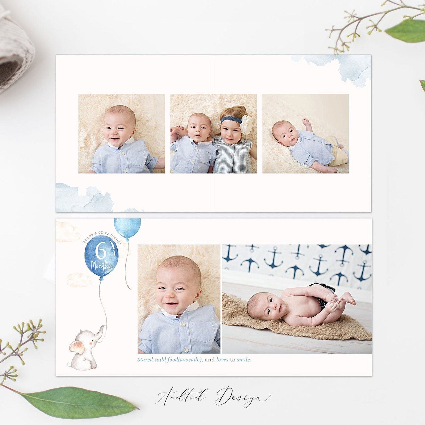 Baby Boy 12x12 Photo Book